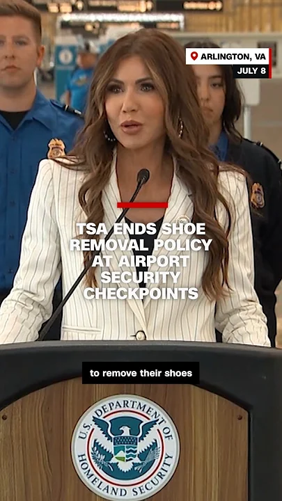 TSA ends shoe removal policy at airport security checkpoints