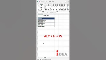 How to Wrap Text | Keep Your Data Neat & Readable | Excel time-saving hacks