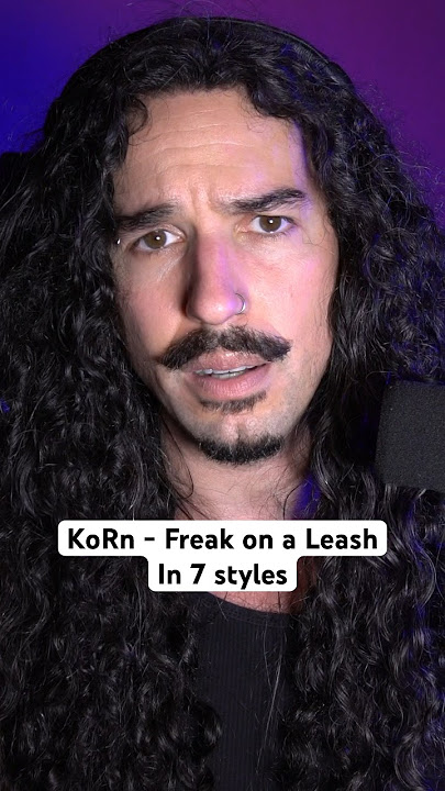 KoRn - Freak on a Leash in 7 styles #korn #numetal #shorts
