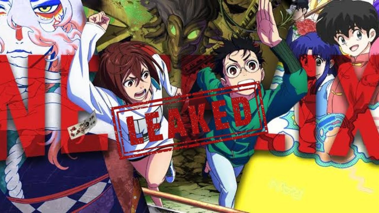 Biggest leak in anime history full Anime season leaked Anime news