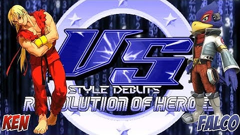 VS Style Debuts Tag Team MUGEN Playthrough - Ken / Falco