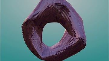 Ben Wade • Fractal Donut [1996] • Audio Visualization • Trapcode Tao • Trapcode Soundkeys