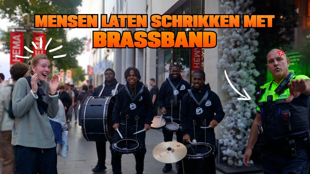 Mensen laten schrikken met brassband | GDFL Interviews #1 | Antwerpen