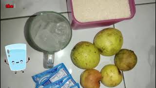 text procedure|make guava juice|membuat jus jambu