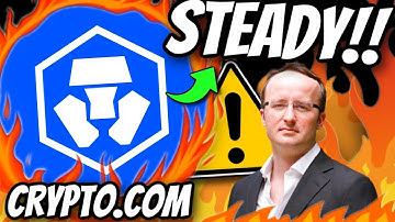 Crypto.com ON A CLIFF! | CRO Coin IMPORTANT PRICE LEVELS | Cronos NEWS