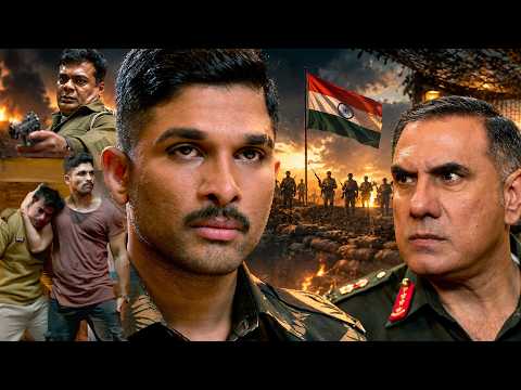 Allu Arjun Ne Police Station Pe Kiya Hamla | Surya the Soldier | Hindi Action | Arjun Sarja, Boman