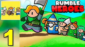 Rumble Heroes Adventure RPG - Gameplay Walkthrough (Android) Part 1 - Lands of Cannibalistic Plants