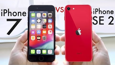 iPhone SE (2020) Vs iPhone 7! (Quick Comparison)