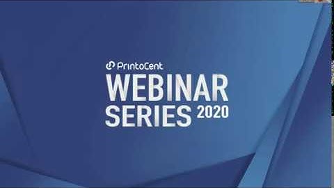 PrintoCent Webinar series - 3rd session on Structural Electronics
