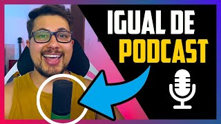 COMO MELHORAR O SOM DO MICROFONE UTILIZANDO O OBS STUDIO - FICA IGUAL DE PODCAST - GRATIS 2023