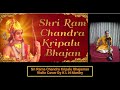 Sri rama chandra kripalu bhajman  violin cover by k l n murthy