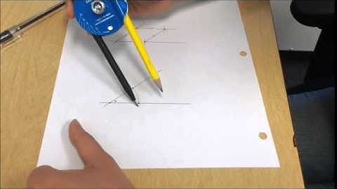 parallel line corresponding angle method