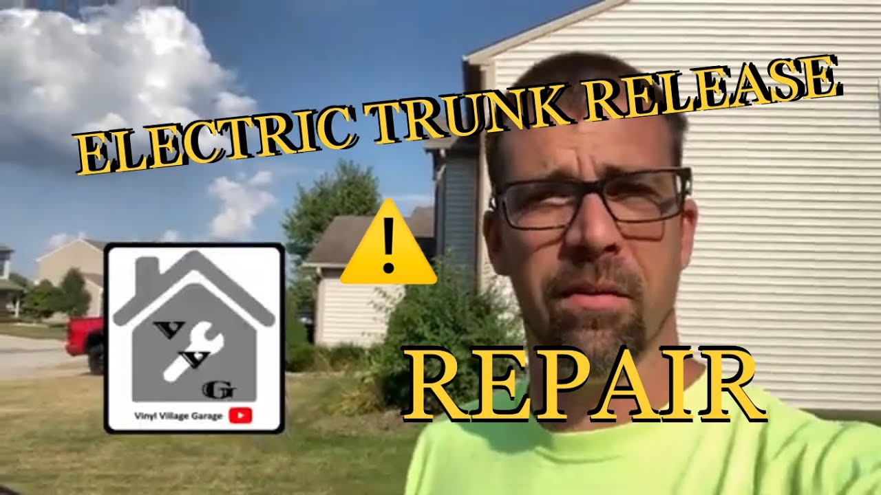 Electric Trunk Release Diagnosis And Repair 2013 Buick Regal