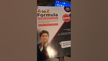 Best Formula Book || Abhinay Sir || Top Level Book #shorts #formulabook #ssc #motivation #alpcutoff