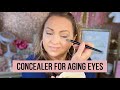 Applying Concealer for Older Eyes with  Fine Lines | Tips for Aging Eyes | MAKEUP OVER 50