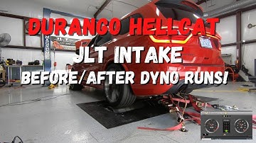 JLT Intake for 2021 Durango Hellcat + Dyno