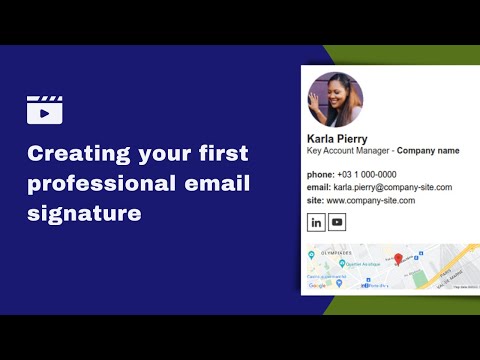 Creating your first professional email signature with Bybrand