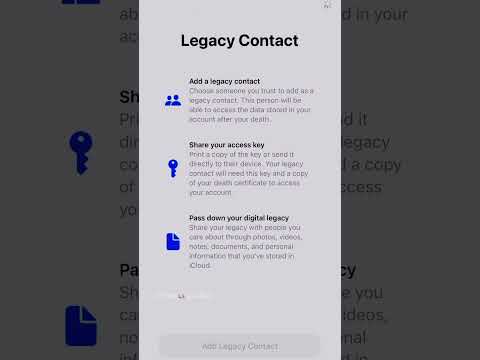 Share this to your legacy contact 😝 #smartphone  #iphone #hack