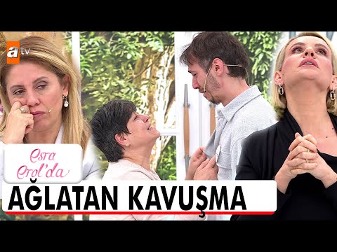 Fatma Hanım oğlu Emre'ye Esra Erol'da kavuştu! - Esra Erol'da 30 Mart 2023