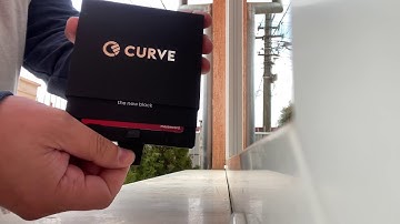 Curve Card Metal  Red