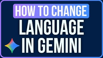 How to Change Language in Gemini [EASILY] | Change Gemini Language