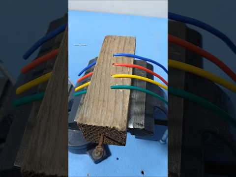 Ingenious DIY Tool Idea for Quickly Stripping Electrical Wires #diy #electrician #tips #tricks