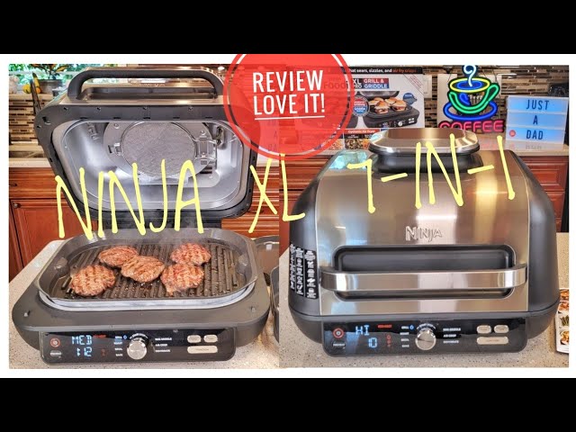 Review Ninja IG601 Foodi EL 7-in1 Indoor Grill & Air Fryer with