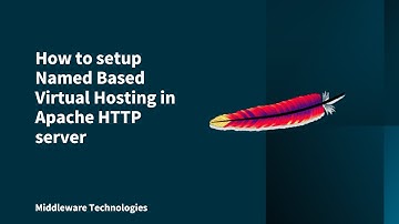 How to setup Named Based Virtual Hosting in Apache HTTP server