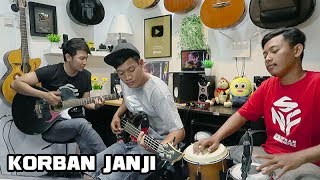 (Guyon Waton) Korban Janji - Nathan Fingerstyle Gitar Cover + Kendang & Bass chords