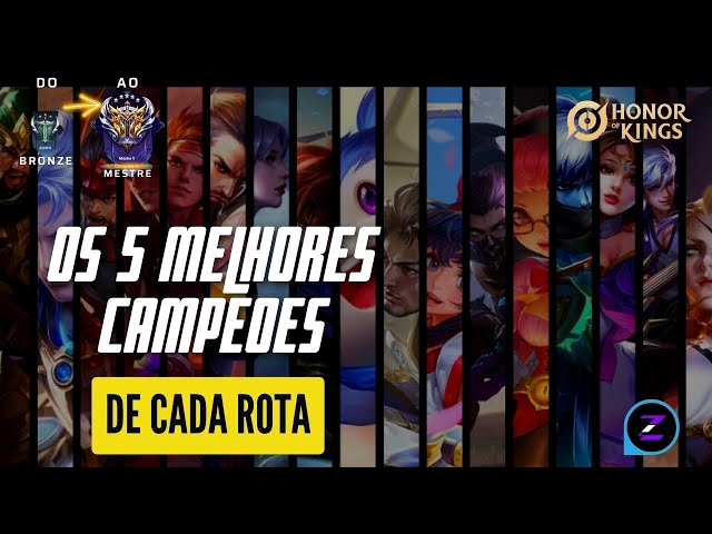 Honor of Kings: Tier List de melhores heróis para cada rota - Millenium