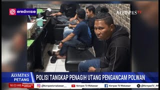 Polisi Tangkap Penagih Hutang Pengancam PolWan Di Tangerang