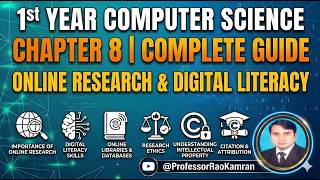 1st Year Computer Chapter 8 ( Online Research & Digital Literacy)
