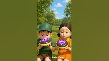 Squid Game AI Donut ASMR #squidgame #squidgame2 #ai #funny #asmr