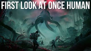 My First Hour with Once Human Closed Beta | Initial Gameplay and Impressions | 4K60 Ultra