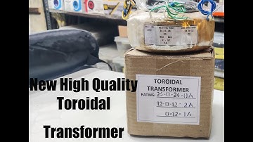 Toroidal Transformers For Amplifiers | High Quality Winding and Proper Load Checked Transformer |