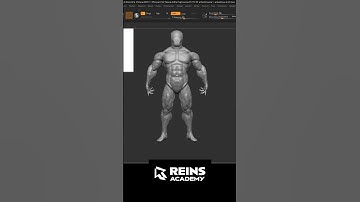 Body Digital Sculpting ZBrush #vishalrein #reinsacademy #zbrush