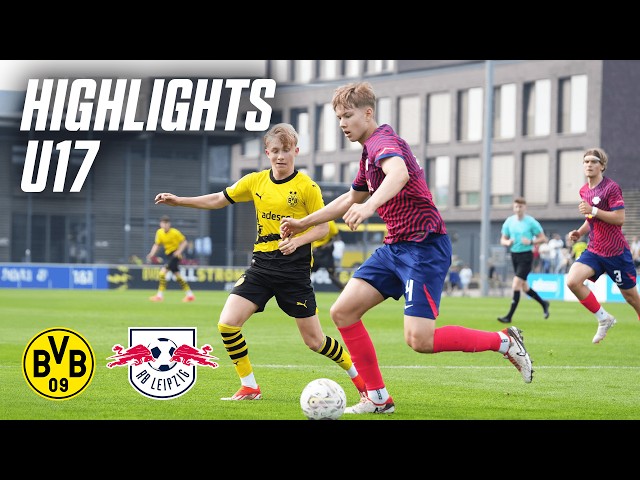 Everything to fight for in the second leg | Dortmund - RB Leipzig | U17 Bundesliga Halbfinale