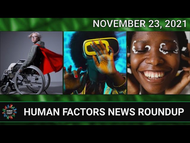 Human Factors Weekly News 11/23/21 | #shorts