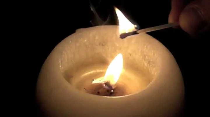 Amazing way to light a candle | Slow Mo Madness