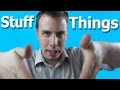 How to use stuff and things  like a native speaker