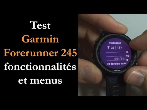 Test Garmin Forerunner 245 Music : tout ce qu'il faut pour le running