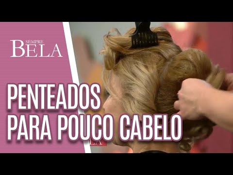 Penteados: Pouco cabelo/alopecia - Sempre Bela (29/04/19)