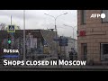Russians face sanctions as favourite shops close doors | AFP