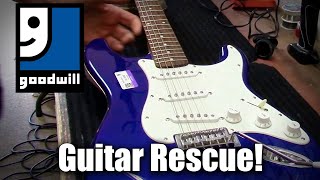 Goodwill Guitar Rescue!