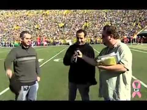 Feed The Fish - Tony Shalhoub at Green Bay Packers...