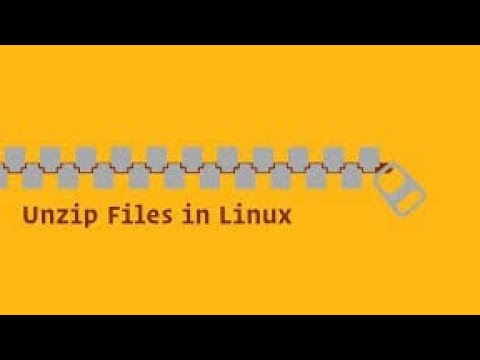 Estrarre con il Terminale Linux un archivio Zip || Comando Unzip