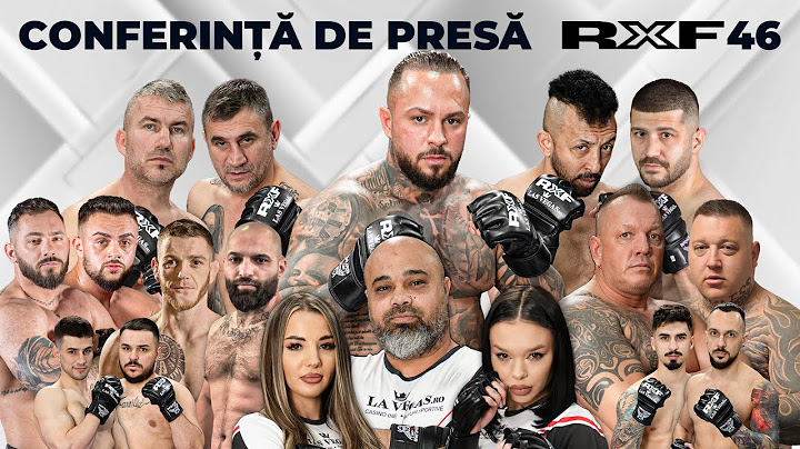 Conferința de Presă RXF 46  by LasVegas.ro