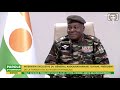 Interview exclusive du gnral abdourahamane tchiani prsident de la transition au niger