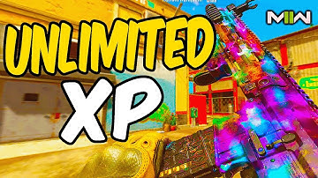 UNLIMITED XP *NOT PATCHED* MAX LEVEL UP CRAZY FAST | MW2 XP GLITCH SOLO  & INFINITE WEAPON XP GLITCH