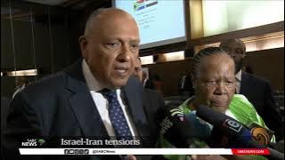 Israel-Iran Tensions I Naledi Pandor raises concerns about deteriorating situation in Middle East
